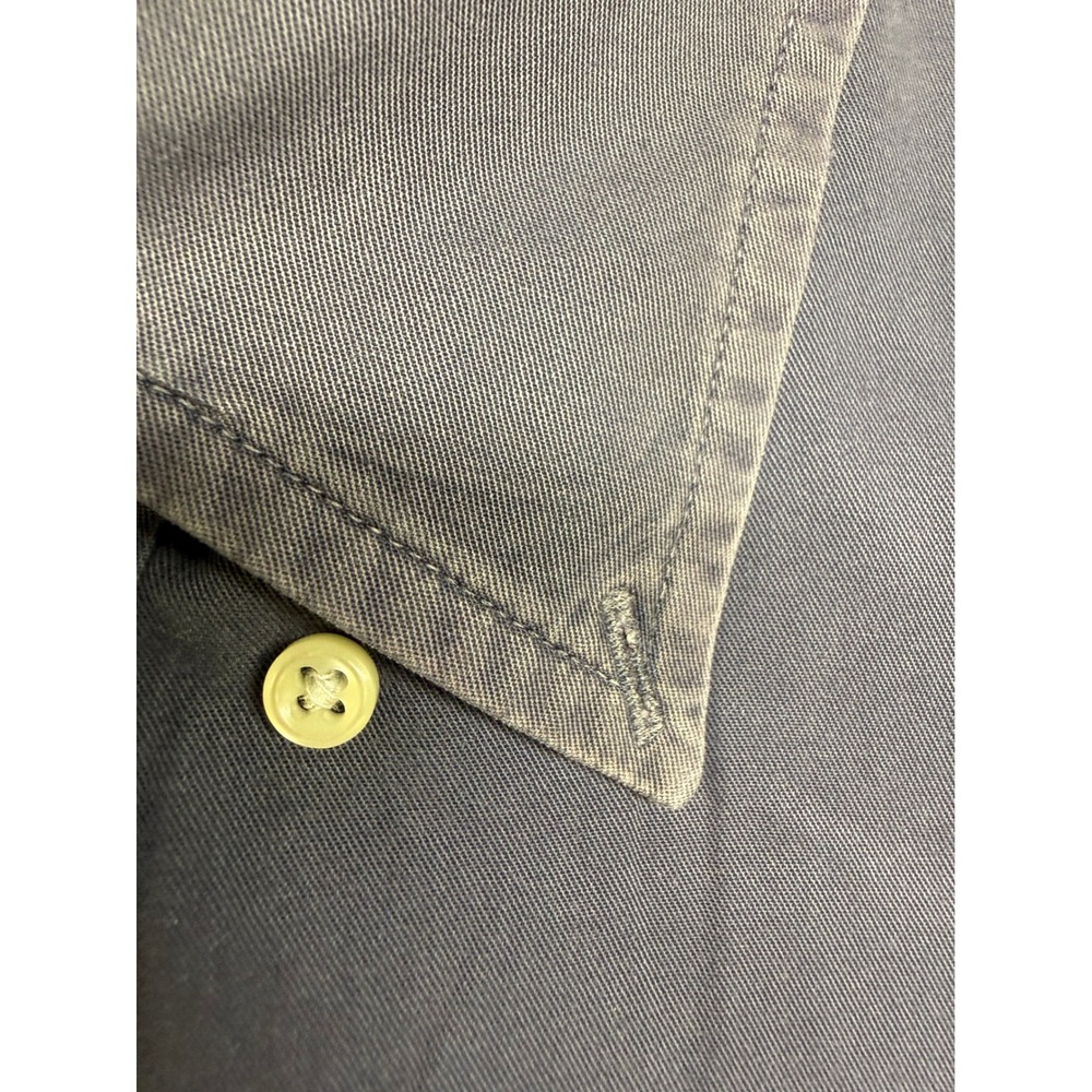 Ralph Lauren Mens Classic Fit Long Sleeve Button Down Shirt Blue Gray XL - Picture 8 of 8